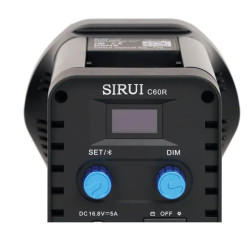 C60 RGB LED  avec controle Bluetooth C60 RGB LED Monolig Sirui