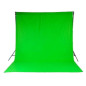 Fond vert chromakey tissu 7x3 m Fond vert chromakey tissu 7x3 m