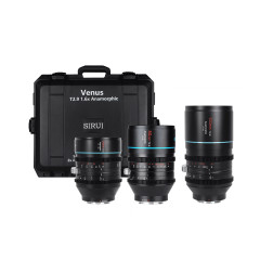 Kit 4 optiques anamorphiques Venus 35+50+75+100 monture E Sirui