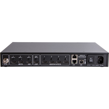 Controleur mur affichage autonome 1x HDMI 4K vers 4 sorties HD Datapath
