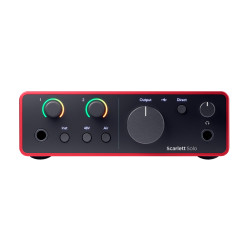 Scarlett G4 - Scarlett Solo 4th Gen - 2 in / 2 out - USB-C FOCUSRITE