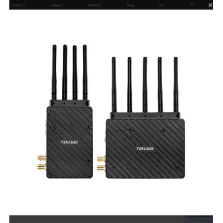 Teradek 4K Zero-Delay Wireless Transmitter system set 10