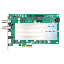 KONA X Next Generation Video I/O with Streaming DMA (with fan) AJA