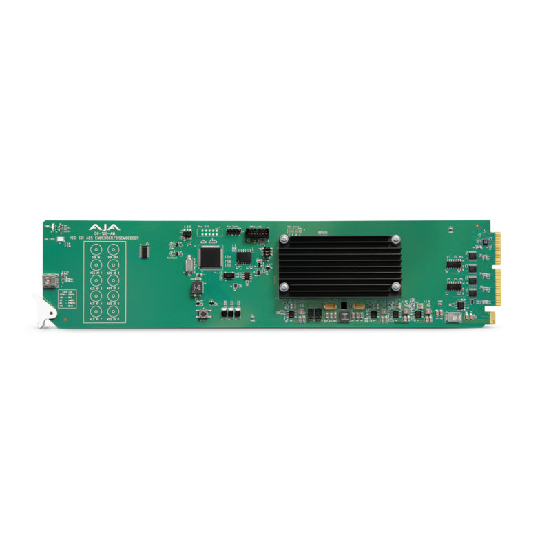 openGear 12G-SDI - AES/EBU Embedder/Disembedder
