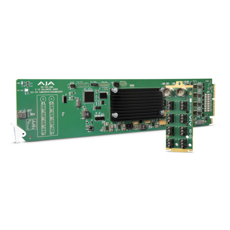 openGear 12G-SDI - Analog Audio Embedder/Disembedder AJA