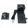 CNVXLR4 - Adaptateur batterie Vlock pour accrocher à un trépied LedGo