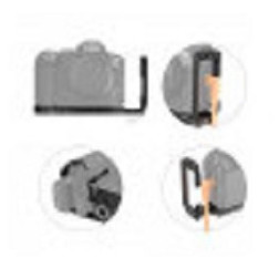 4160 L-BRACKET CANON EOS R6 MARK II/R5/R5C/R6 Découvrez SmallRig