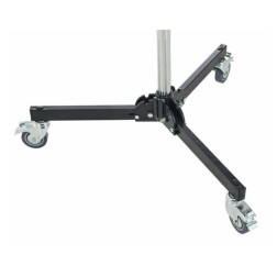 A5017 - Avenger Pied Baby 1,7 m sur base pliable en acier avec roues  Avenger