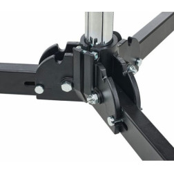 A5017 - Avenger Pied Baby 1,7 m sur base pliable en acier avec roues  Avenger