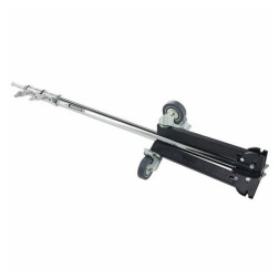 A5017 - Avenger Pied Baby 1,7 m sur base pliable en acier avec roues  Avenger