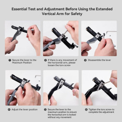 4196 Extended Vertical Arm for DJI RS 3 Mini Découvrez l SmallRig
