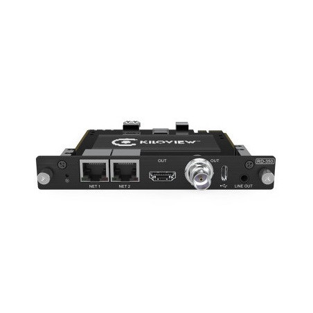 RD-350 (4K NDI/SRT/RTSP/HLS to SDI/HDMI decoder/multivie Kiloview
