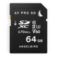 SD Card AV PRO UHS-II 64Go V60 Angelbird