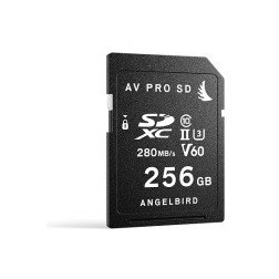 SD Card AV PRO UHS-II 256Go V60 SD Card AV PRO UHS-II 25 Angelbird