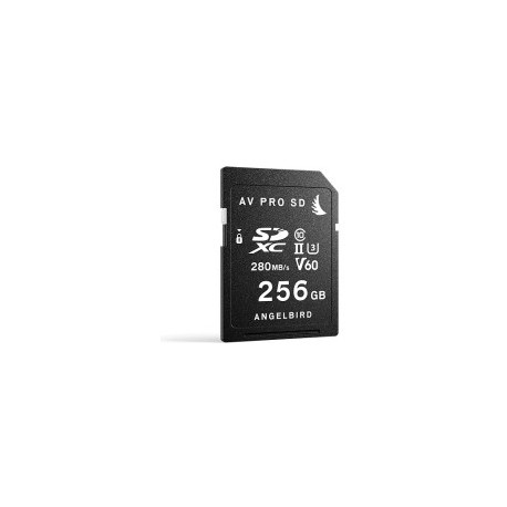 SD Card AV PRO UHS-II 256Go V60 Angelbird