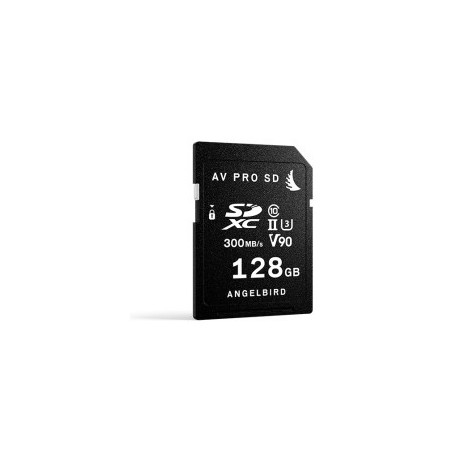 SD Card AV PRO UHS-II 128Go V90 Angelbird