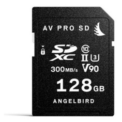 SD Card AV PRO UHS-II 128Go V90 SD Card AV PRO UHS-II 12