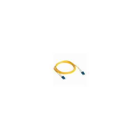 Cordon Fibre obtique OS1/OS2 LC/LC mono 2m Cordon Fibre Cables-Cordons