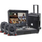 Kit switcher, camera control, 3x PTC-140T and protective enclosure