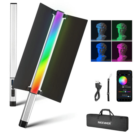 CL124 RGB - HANDHELD RGB VIDEO LIGHT WIT CL124 RGB - HAN Neewer