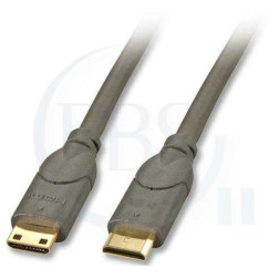 HDMI A Standard - HDMI C Mini 0.5m Câble mini-HDMI Premi Lindy