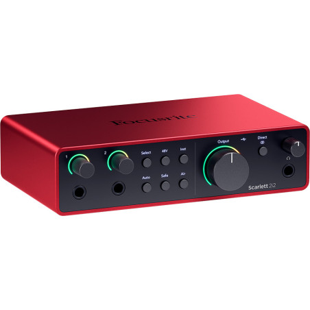 SCARLETT4-2I2 Scarlett G4 - Scarlett 2I2 4th Gen - 2 in FOCUSRITE