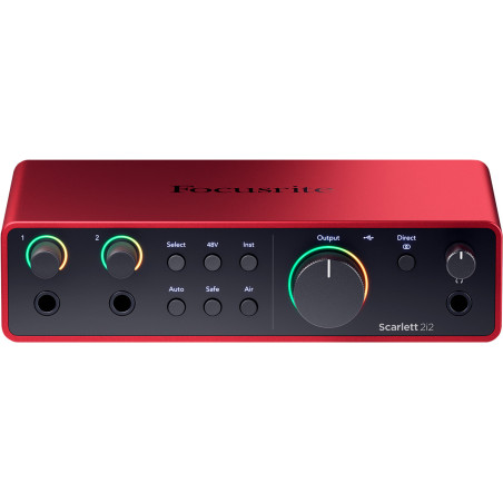 SCARLETT4-2I2 Scarlett G4 - Scarlett 2I2 4th Gen - 2 in