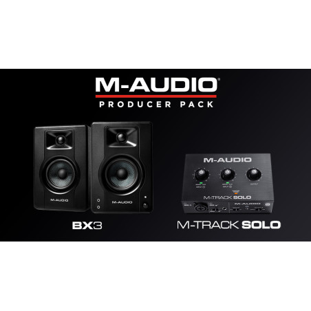 RMD PRODUCER-PACK1 Interface MTRACK Solo et enceintes BX M