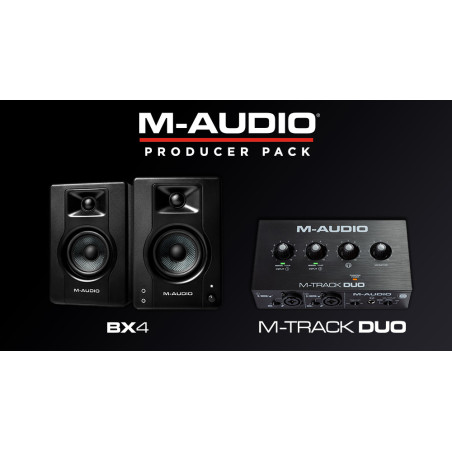 RMD PRODUCER-PACK2 Interface MTRACK Duo et enceintes BX4 M