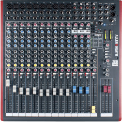 ZED-16FX USB avec effets - 10 in mono, 3 stéréo, 4 AUX ALLEN & HEATH