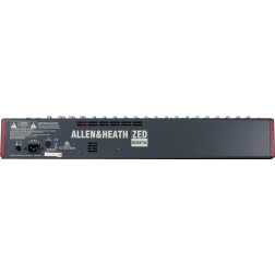 ZED-22FX - USB avec effets - 16 in mono, 3 stéréo, 4 AUX ALLEN & HEATH
