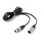 Câble XLR 4pin femelle vers male pour S-3802 Câble XLR 4pin femelle vers male pour S-3802