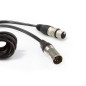 Câble XLR 4pin femelle vers male pour S-3802 Câble XLR 4pin femelle vers male pour S-3802