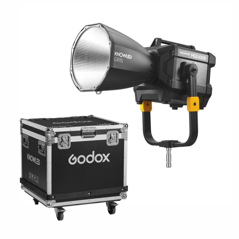 MG2400BI Projecteur Led Bicolor Knowled 2600W avec Flightcase