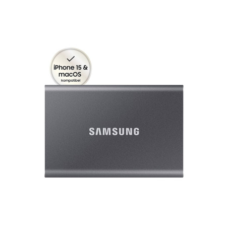 SSD T7 1TB Titan Grey USB-C Samsung SSD T7 1TB Titan Gre