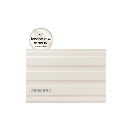 SSD T7 Shield 1TB Beige USB-C Samsung SSD T7 Shield 1TB