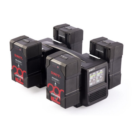 PC-P461S - Chargeur V-mount Super rapide simultané 4x6A