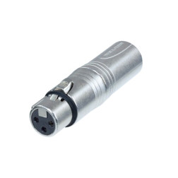 Prolongateur XLR3  Mâle Femelle Prolongateur XLR3  Mâle Neutrik