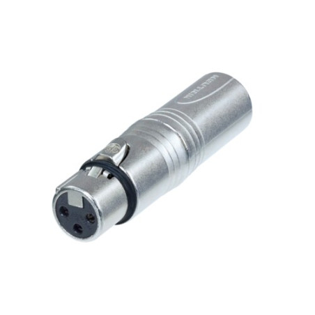 Prolongateur XLR3  Mâle Femelle Prolongateur XLR3  Mâle Neutrik