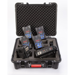 PA-C210 Valise 4 batteries 1 chargeur 1 TD-R210 Swit