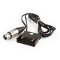Gold Mount / XLR 4 Pins connector Gold Mount / XLR 4 Pins connector