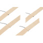 Straps torse-poitrine Extreme - Blanc - 106 cm Straps torse-poitrine Extreme - Blanc - 106 cm