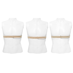 Straps torse-poitrine Extreme - Blanc - 106 cm Viviana