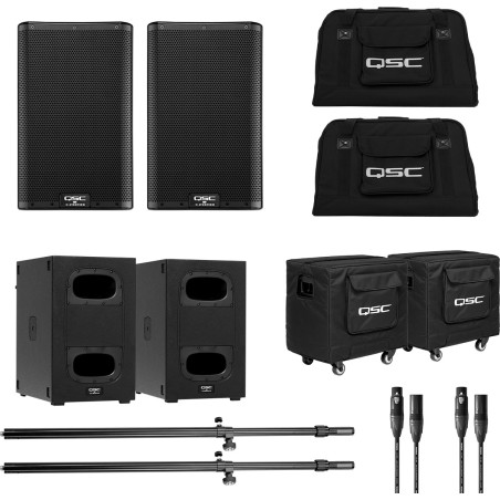 K8-KS112-BUNDLE QSC PRO AUDIO