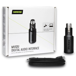 MVX2U - Interface audio numerique Interface audio numeri SHURE
