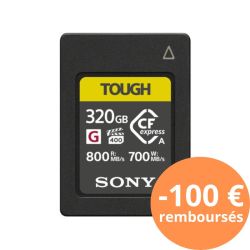 CEA-G320T CFEXPRESS SERIE G TYPE A 320GB R800/W700 Sony