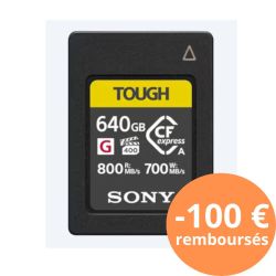 CEA-G640T CFEXPRESS SERIE G TYPE A 640GB R800/W700 Sony