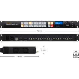 Blackmagic Ethernet Switch 360P Blackmagic Design