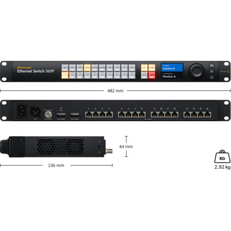 Blackmagic Ethernet Switch 360P