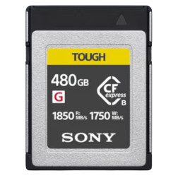 Carte Mémoire CFexpress TypeB série CEB-G 480GB SONY CFE Sony